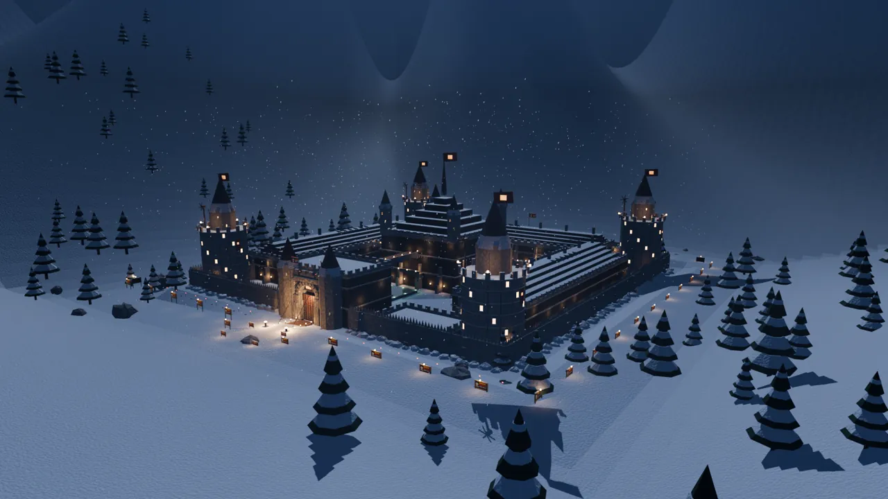 Concept art: Castle concept A, exterior