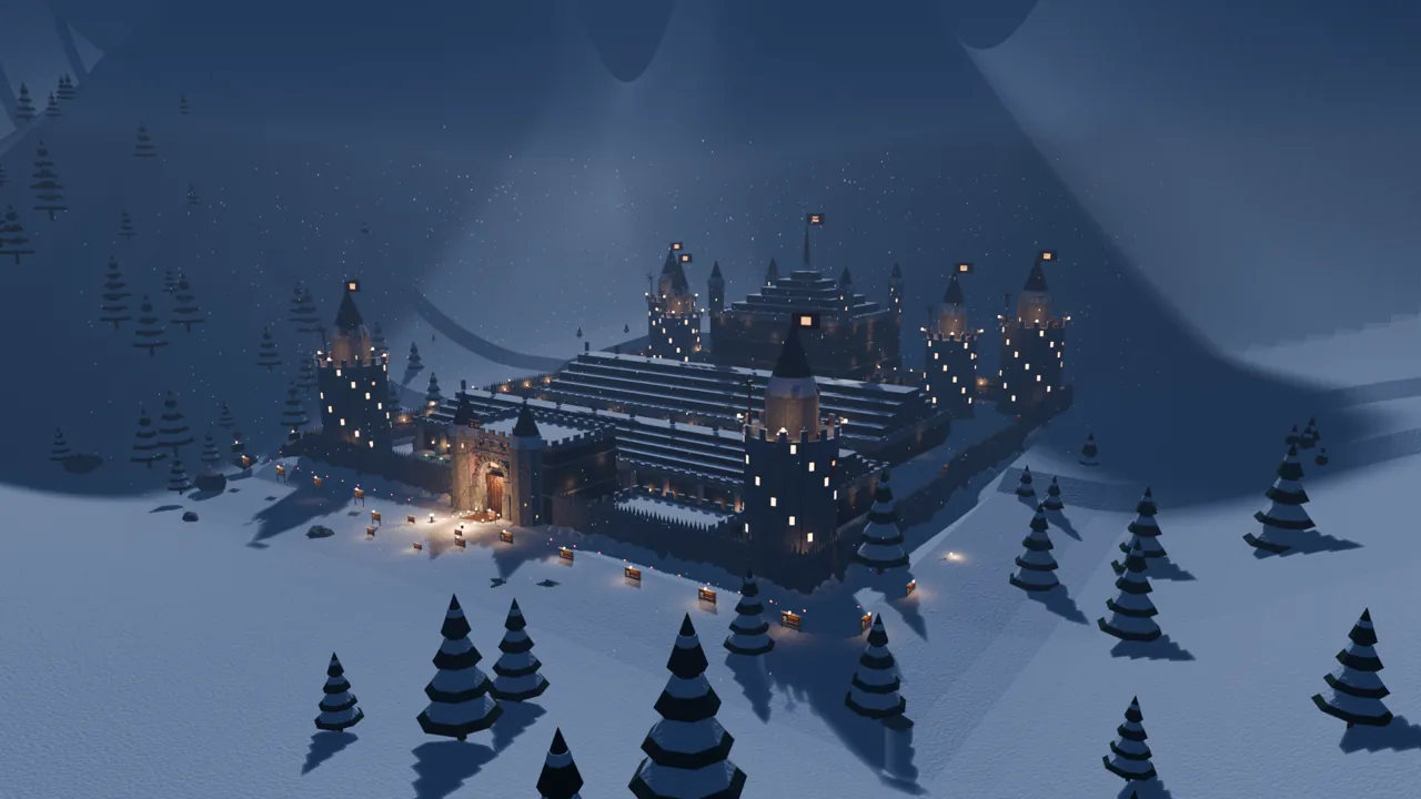 Concept art: Castle concept B, exterior